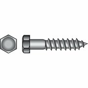 HOMECARE PRODUCTS 0.31 S x 1.5 in. Hex Zinc-Plated Steel Lag Screw, 100PK HO3307813